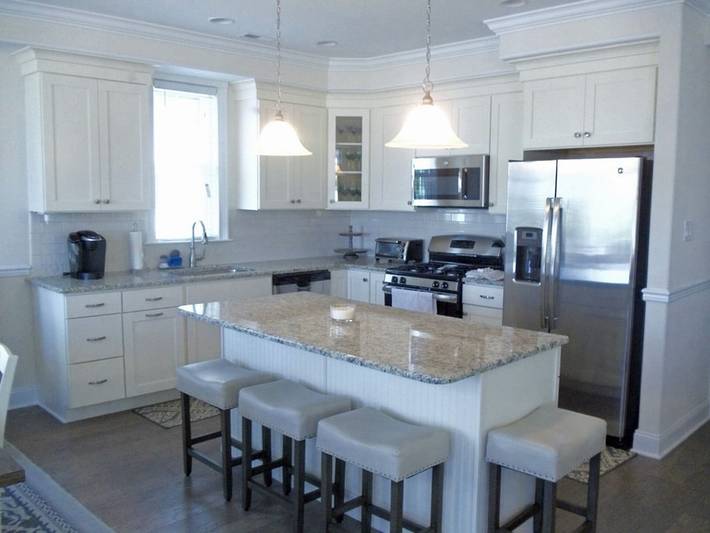 Vacation rental for 16 people, with yard and terrace in Ocean City (NJ)