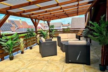 Ferienhaus für 6 Personen, mit Garten in Deutsche Weinstraße