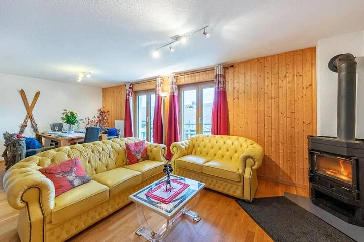 Chalet für 8 Personen, mit Balkon