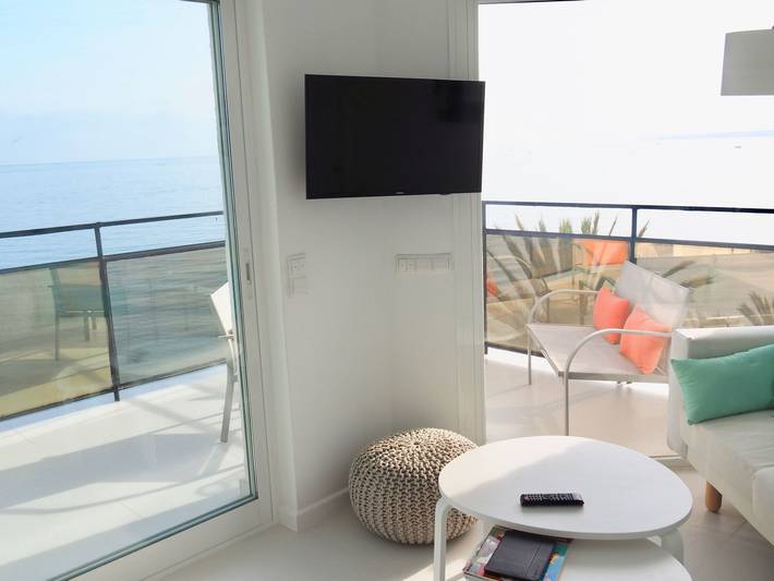 Apartamento para 2 personas, con jardín y piscina en Marbella Centro