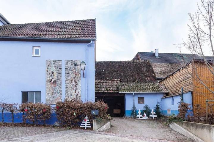 Gîte pour 7 personnes, avec vue et jardin, adapté aux familles à Ammerschwihr - 4