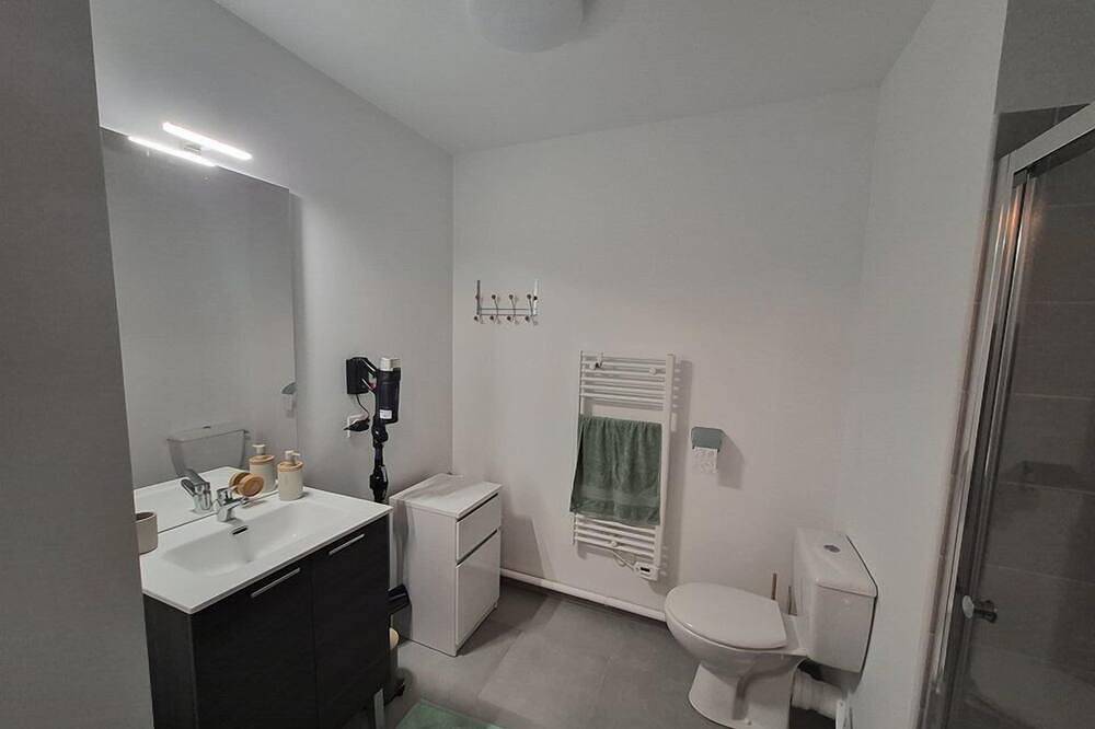 Appartement entier, Vertmarine 4 Rdc.  Appartement 1 chambre, avec terrasse, pour 2 à 4 personnes max in Le Crotoy, Région d'Abbeville