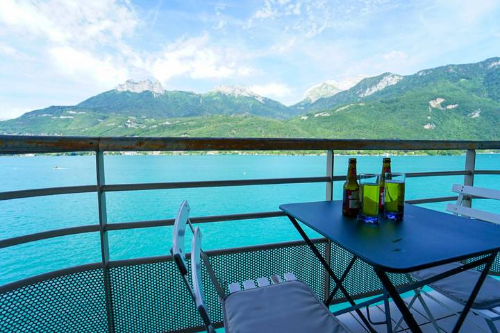Gîte pour 5 personnes, avec vue sur le lac et balcon à Duingt - 4