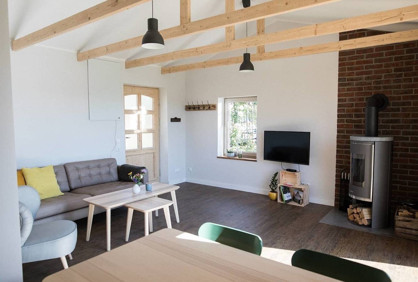 Ferienhaus Lytte Hytte in Wingst, Cuxland