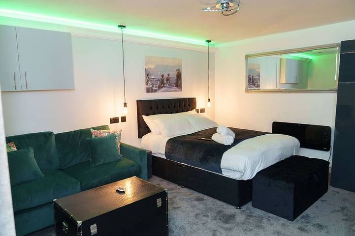 Ganze Wohnung, Studio-Superior-Ensuite mit Dusche in Leeds, Westliches Yorkshire