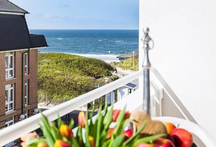 Ferienwohnung mit Meerblick für 2 Personen, mit Balkon in Sylt (Gemeinde), Nordseeinseln