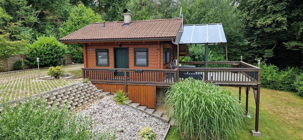 Ferienhaus für 4 Personen, mit Garten und Ausblick, mit Haustier am Faaker See