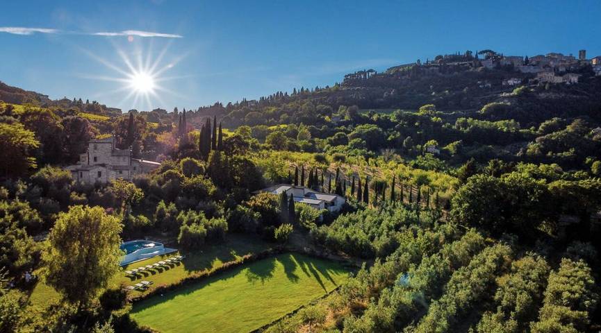 Location de vacances pour 14 personnes, avec jacuzzi ainsi que jardin et terrasse à Montepulciano - 3