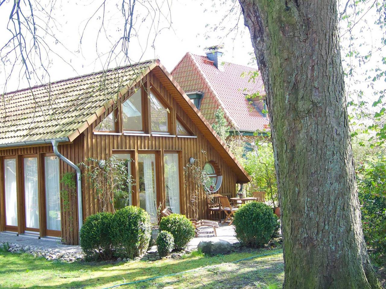 Ganze Ferienwohnung, Ferienhaus Kastaniengrün - Ferienhaus Kastaniengrün Worpswede in Worpswede, Niedersachsen