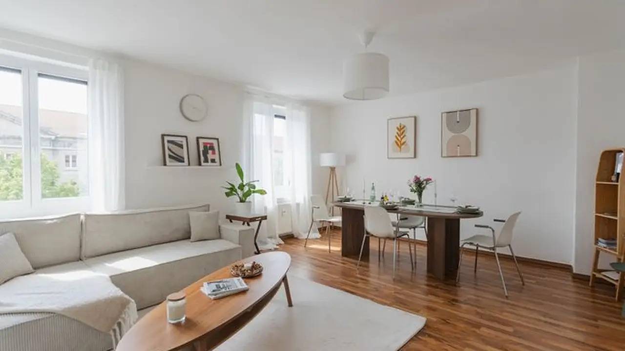 Apartamento vacacional entero, Apartamento de vacaciones para 4 personas con balcón in Dessau, Reino de Jardines de Dessau-Wörlitz