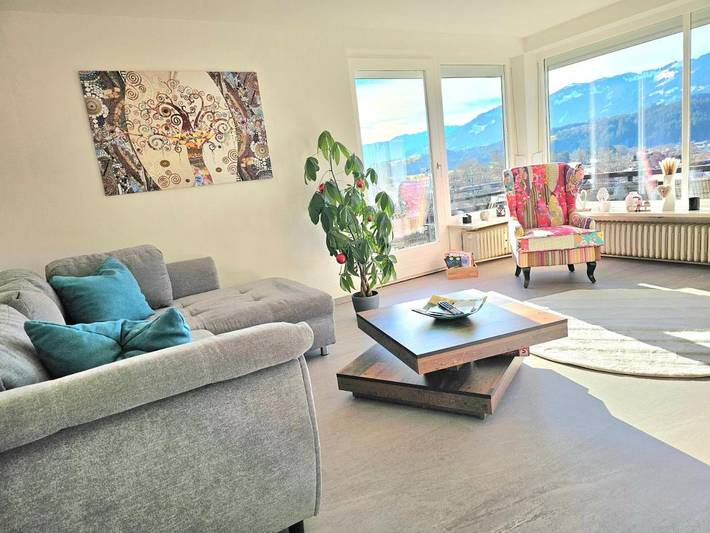 Ferienwohnung für 4 Personen, mit Balkon und Ausblick in Sonthofen