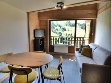 Chalet pour 6 personnes, avec balcon dans Chinaillon