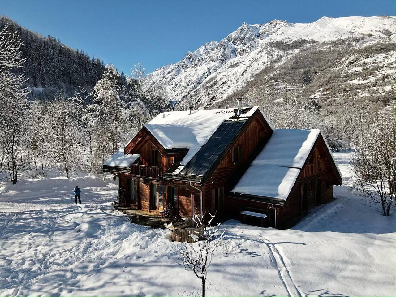 Ganze Wohnung, „Chalet de l'Onde“ – Gîte für 12 Personen in der Natur, sportliches & familienfreundliches Basislager in Vallouise, Nationalpark Écrins