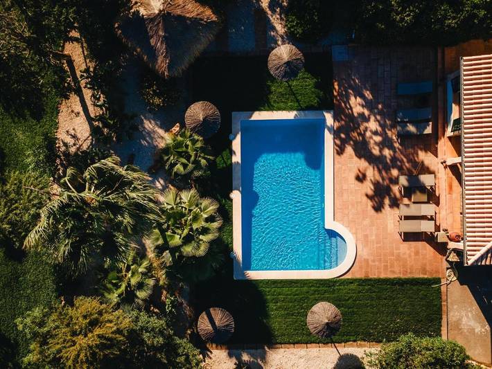 Ferienhaus für 8 Personen, mit Balkon und Terrasse sowie Garten und Pool in Ses Covetes - 3