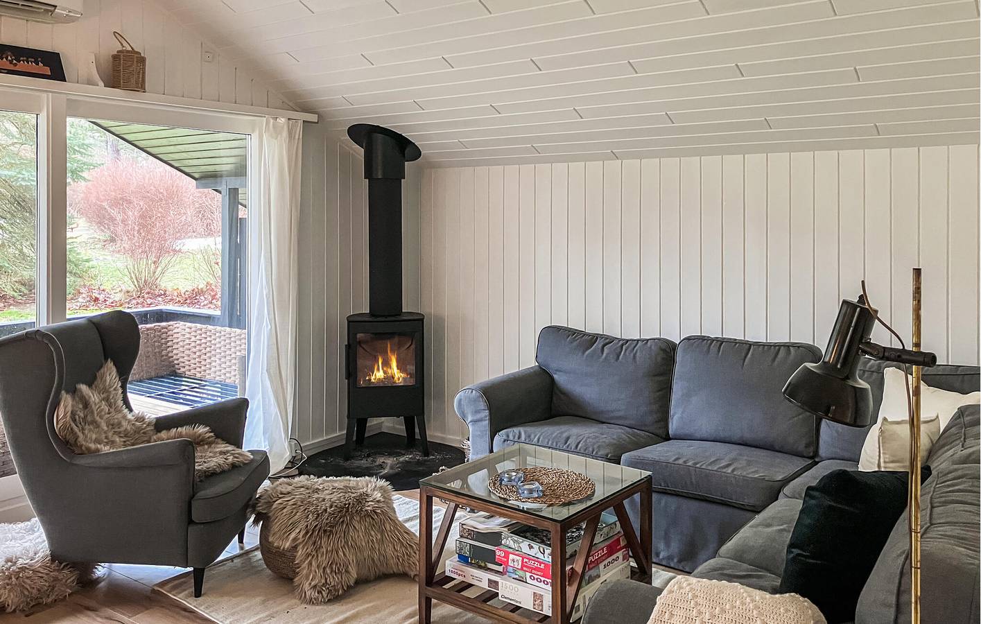 Ferienhaus für 4 Personen mit Terrasse in Hundested, Kattegat Küste