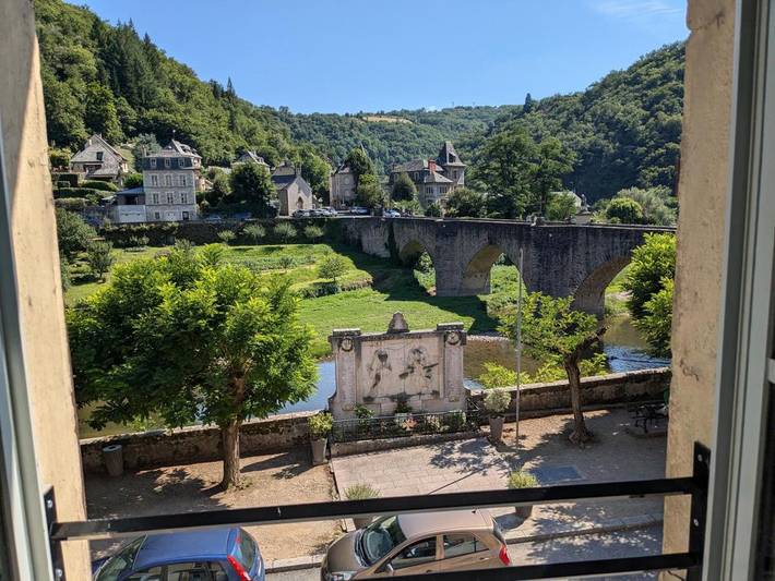 Location de vacances pour 2 personnes, avec vue dans l' Aveyron