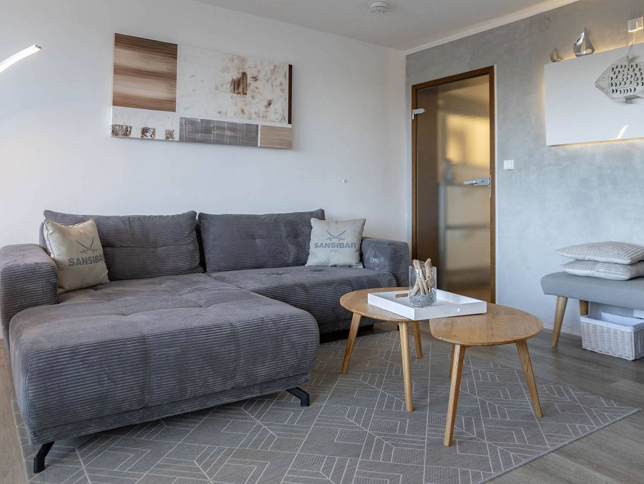 Ganze Ferienwohnung, Brandenburg 7 - Moderne 2-Zimmerwohnung in Westerland, in direkter Strandlage mit Balkon. in Westerland, Sylt (Gemeinde)