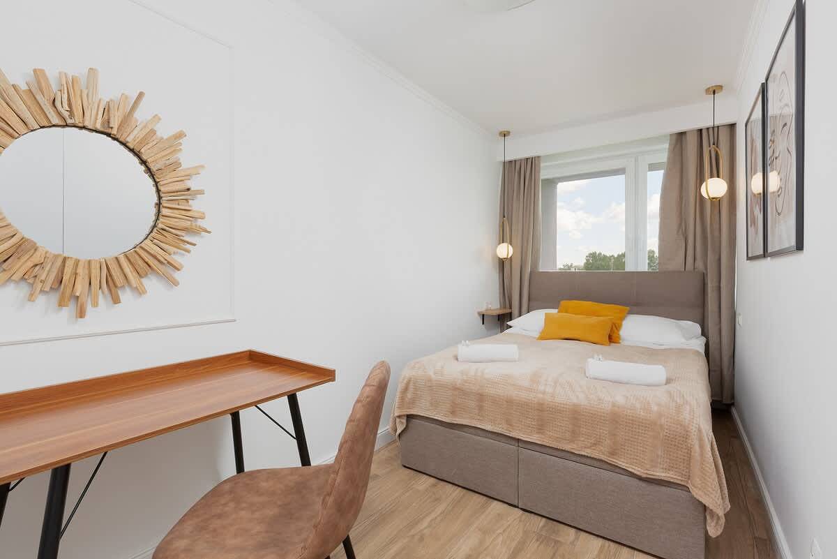 Ganze Wohnung, Stylish Apartment in Żoliborz | Balcony | Workspace in Żoliborz, Warschau