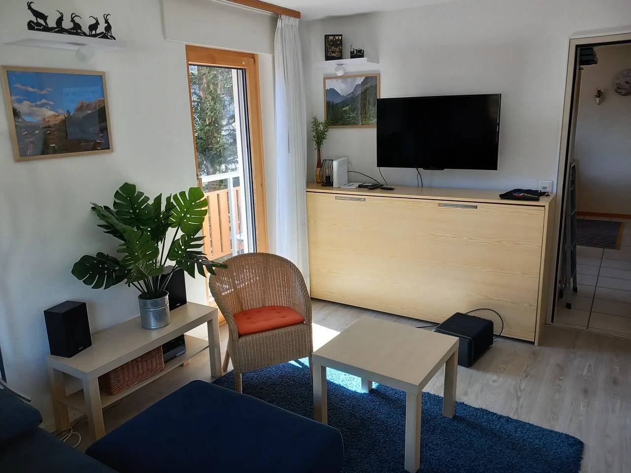 Ganze Wohnung, 2 Zimmer 4 Personen in Leukerbad, Leukerbad & Umgebung