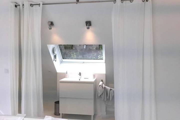 Villa-Lujoso-Baño privado con ducha-Vista al Mar-Villa 2 chambres in Pourville-sur-Mer, Hautot-sur-Mer