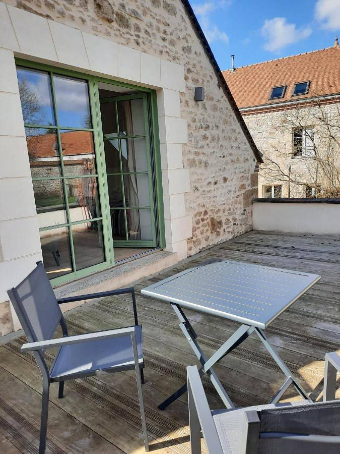 Chambre d’hôte pour 2 personnes, avec Terrasse ainsi que Jardin et Vue