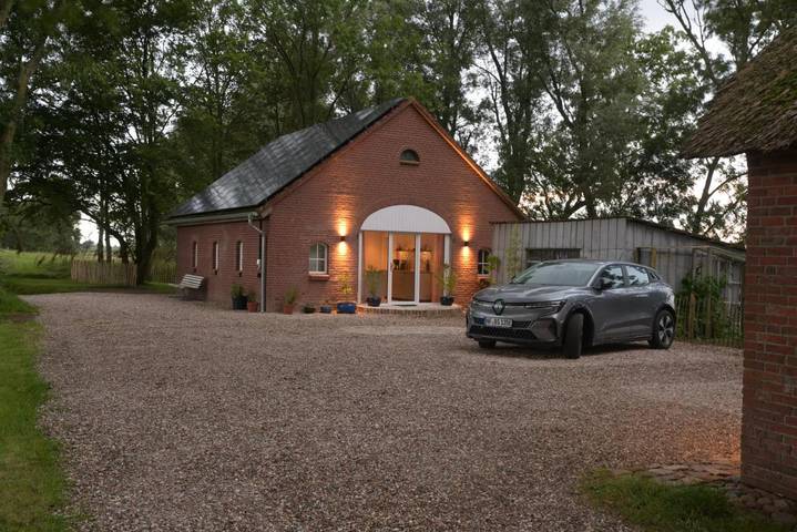 Ferienhaus für 4 Personen, mit Terrasse und Garten sowie Ausblick