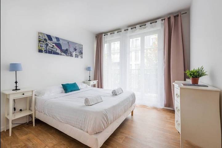 Appartement de vacances pour 8 personnes, avec jardin et balcon à Chessy