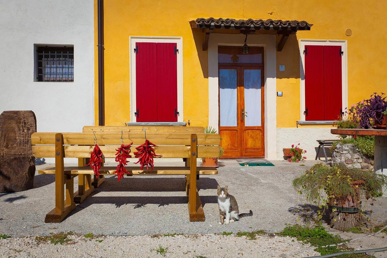 Camera Matrimoniale con terrazza condivisa, Wi-Fi e aria condizionata in Cavriana, Provincia di Mantova