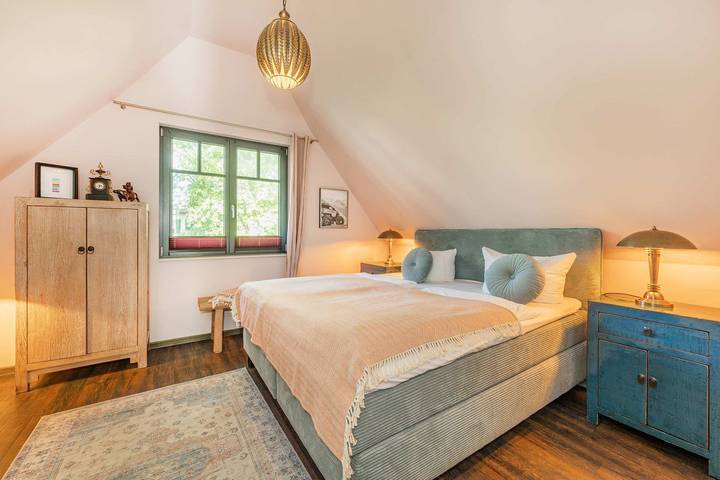 Modernes Ferienhaus im Fischerdorf mit Sauna & Garten – ländlich und ruhig auf Usedom in Zirchow, Usedom