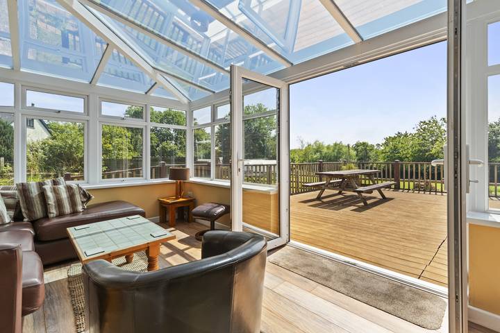 Cottage for 11 people, with terrace in Wales