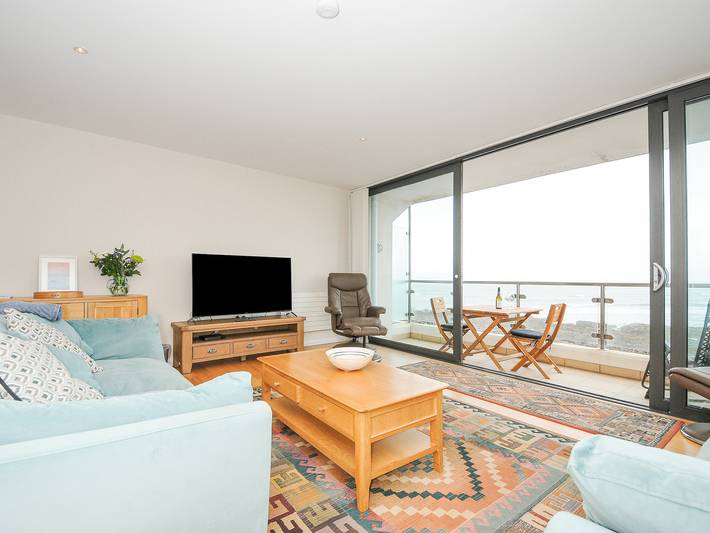 Ganze Wohnung, Ferienwohnung für 4 Personen mit Balkon in Westward Ho, Hartland Devon Heritage Coast