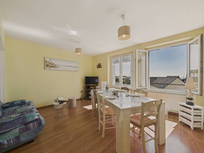 Appartement de vacances pour 4 personnes, avec Vue sur l’océan à Concarneau