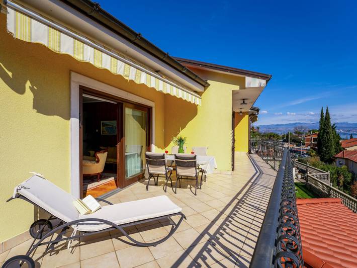 Ferienwohnung für 4 Personen, mit Garten und Terrasse in Opatija Riviera - 2