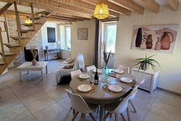 Location de vacances pour 4 personnes, avec terrasse à Gatteville-le-Phare