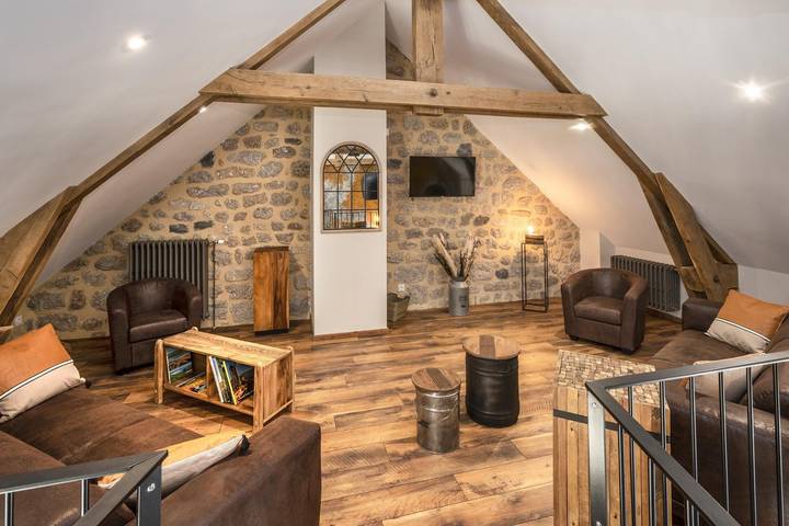 Ganze Ferienwohnung, Le Temps d'une pause in Prinsuéjols, Prinsuéjols-Malbouzon