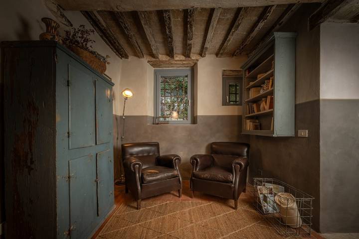 Camera 'Il Cannellone' con giardino condiviso e Wi-Fi in Campiglia d'Orcia, Castiglione d'Orcia (comune)