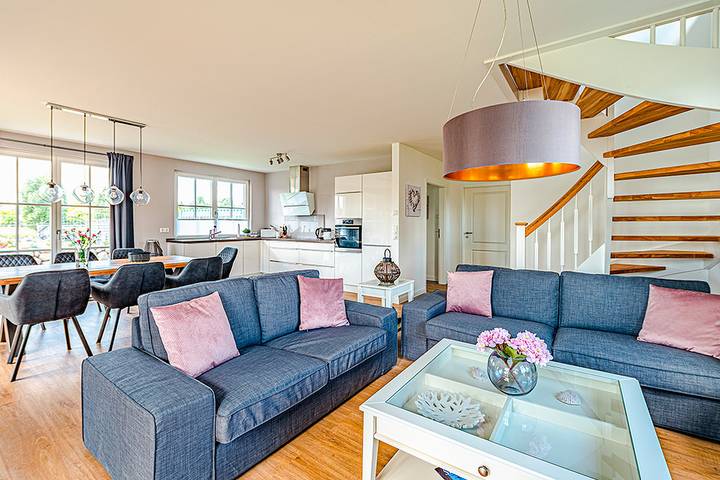 Ferienhaus für 8 Personen, mit Terrasse und Garten sowie Sauna, mit Haustier in Kramerhof - 4