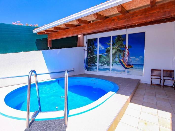 Apartamento de vacaciones para 2 personas, con jardín y vistas al lago además de balcón y piscina - 1