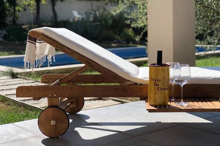 Maison de vacances pour 5 personnes, avec jacuzzi ainsi que jardin et terrasse