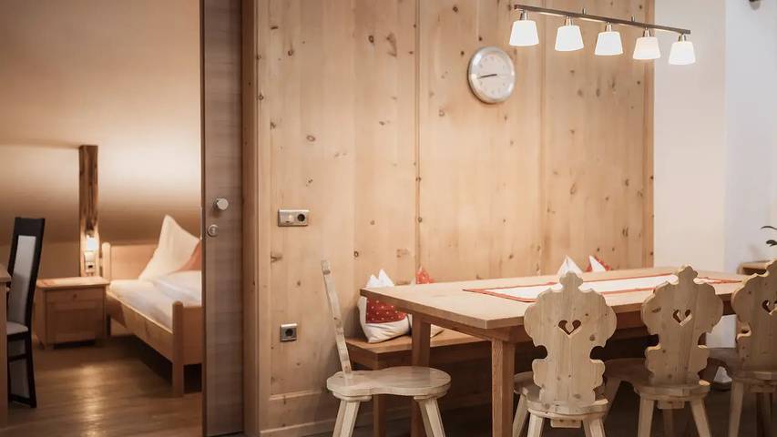 Ferienwohnung für 6 Personen, mit Garten