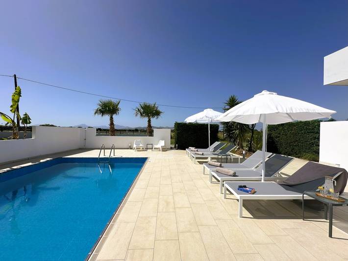 Location de vacances pour 10 personnes, avec vue et jardin ainsi que vue sur l’océan et terrasse dans Cos - 3