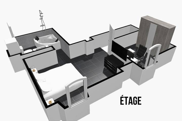 Gîte pour 4 personnes, avec vue à Aghione - 4