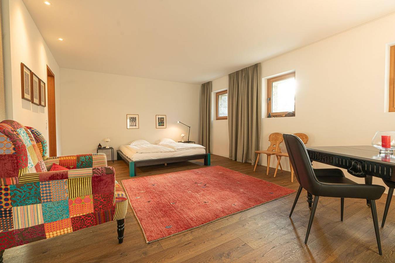 Ganze Wohnung, Chesa Piol – Stilvolle Wohnung mit Wellness & Panorama in Bregaglia, Sankt Moritz