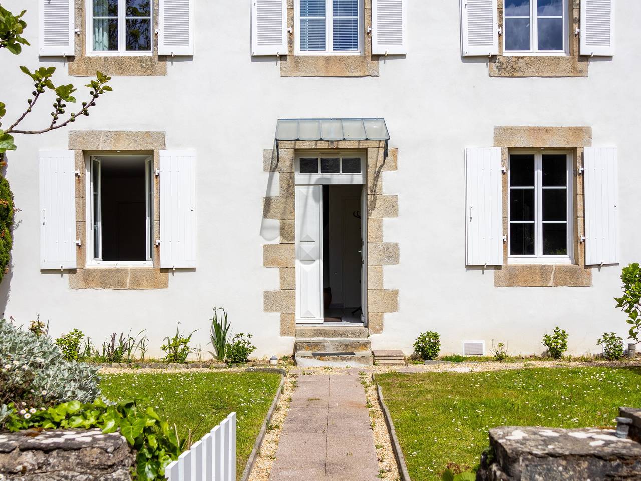 Maison de vacances 'Au Cœur De Locquirec' avec terrasse privée, jardin privé et Wi-Fi in Locquirec, Ceinture Dorée