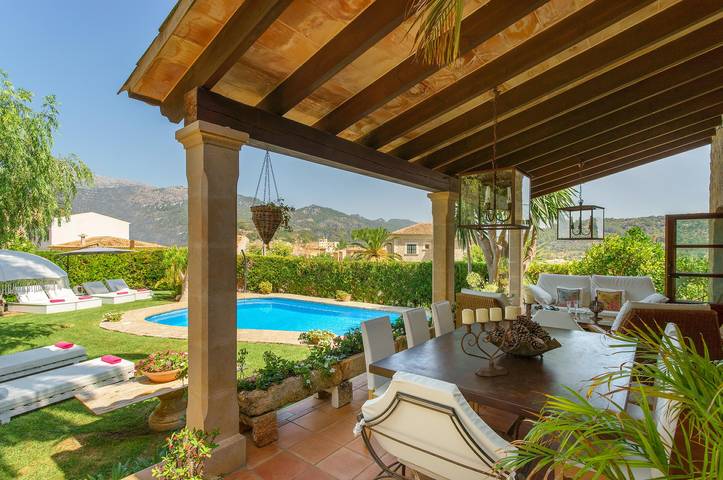 Fincaurlaub Tramuntana - Villa Font in Mancor de la Vall, Mallorca Inselmitte