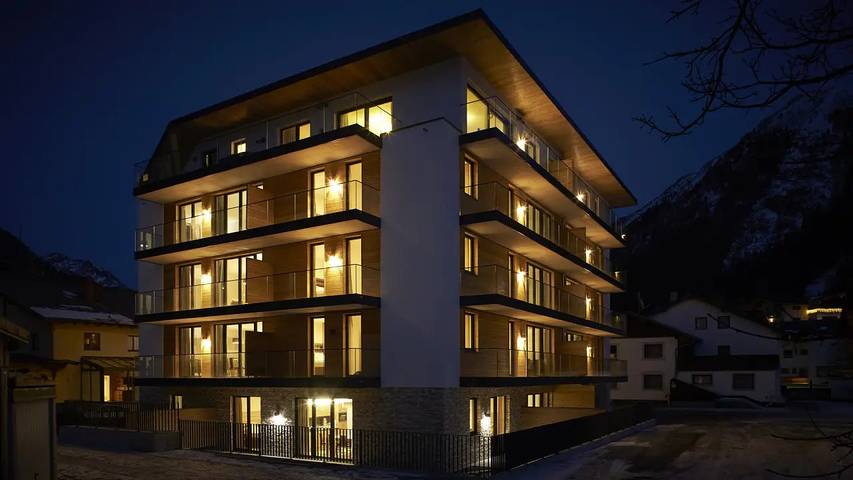 Ferienwohnung für 6 Personen, mit Balkon und Sauna in Galtür