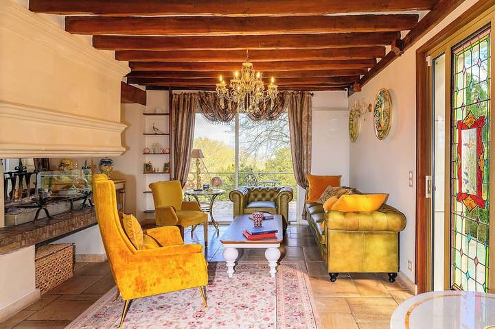 Location de vacances pour 28 personnes, avec jacuzzi ainsi que sauna et jardin dans La Queue-lez-Yvelines - 3