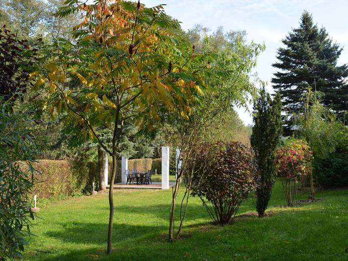 Ferienhaus mit Terrasse und Kaminofen in Parchim in Parchim, Ludwigslust-Parchim