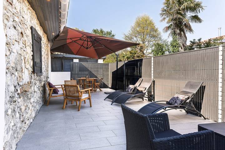 Ganze Wohnung, Ferienwohnung für 4 Personen mit Terrasse in Saint-Martin-de-Hinx, Dax und Umgebung