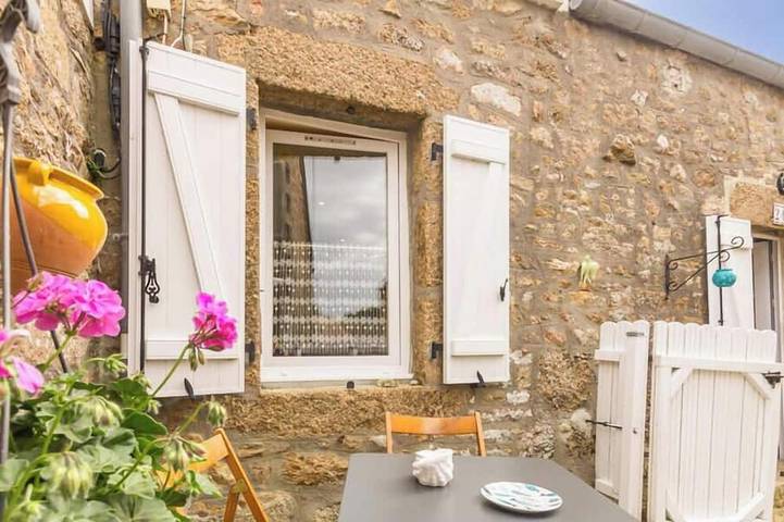 Gîte pour 3 personnes, avec Terrasse à Fermanville